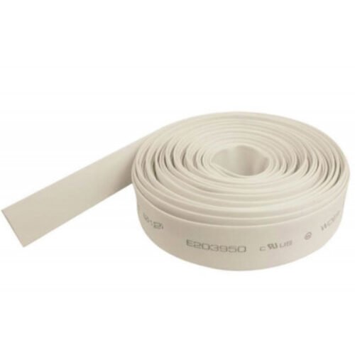 12mm Heat Shrink Sleeve Tube – White – 1 meter