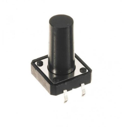 12x12x21mm Tactile 4 Pin Push Button Switch – 3 Pieces Pack