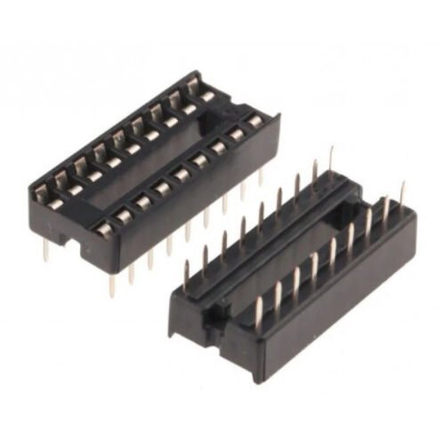 18 Pin IC Base (DIP) – 2 Pieces Pack
