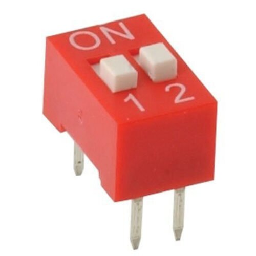 2 Way Slide Switch 2.54mm Pitch – Pack of 5