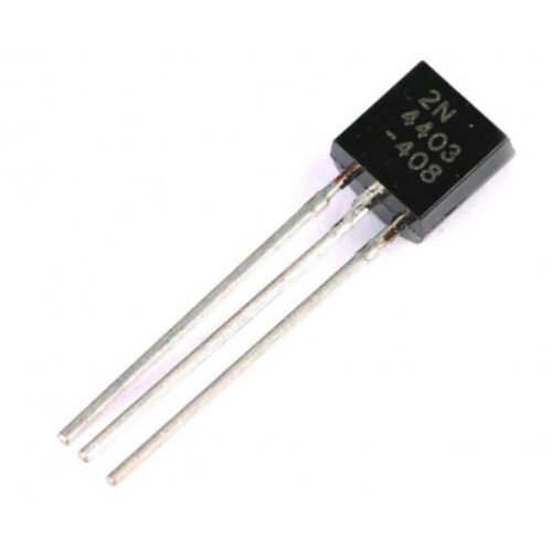 2N4403 PNP General Purpose Transistor 40V 600mA TO-92 Package – 5 Pieces Pack