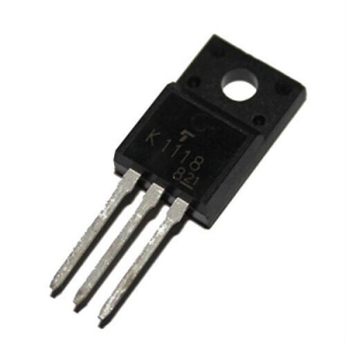 2SK1118 MOSFET – 600V 6A N-Channel Power MOSFET TO-220F Package