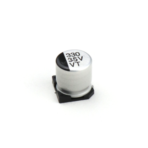 330uF 35V (SMD) Electrolytic Capacitor – 5 Pieces Pack