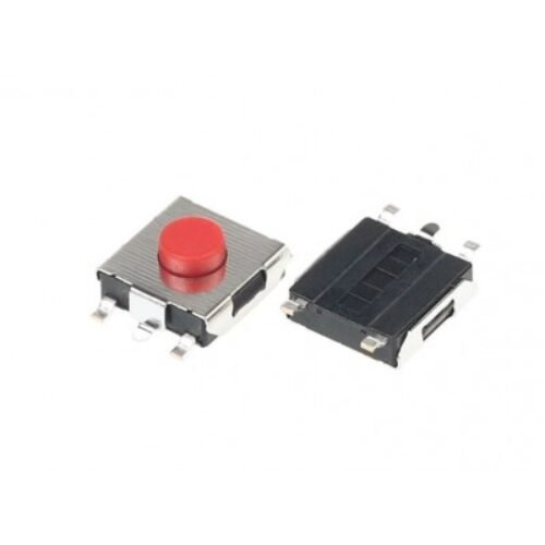 6x6x7mm SMD 5 Pin Tactile Switch – 5 Pieces pack