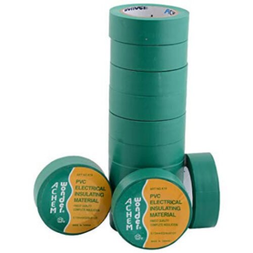 Electrical PVC Insulating Tape – Green Color – 1 Piece Pack