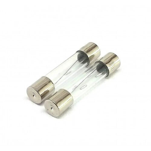 1 Amp 250V Glass Fuse – 5x20mm – 2 pieces pack