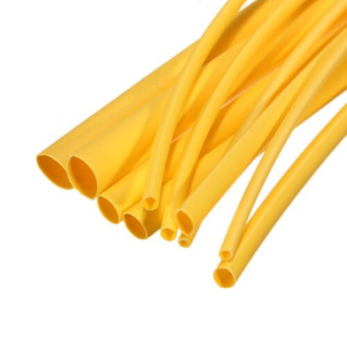 10mm Heat Shrink Sleeve Tube – Yellow – 1 meter