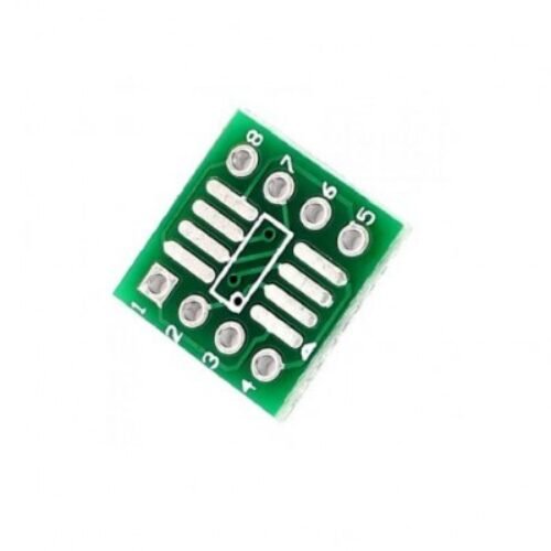 SO/MSOP/TSSOP/SOIC/ to Dip8 Board PCB – 5 Pieces Pack