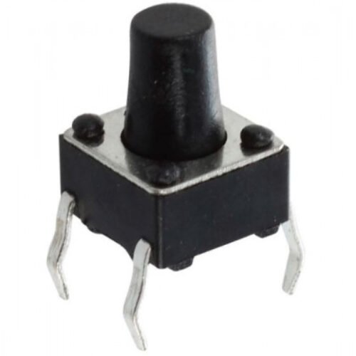 6x6x8mm Tactile Push Button Switch – Pack of 20