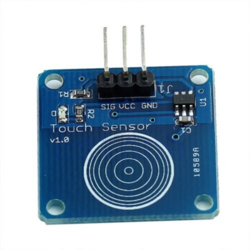 TTP223 – 1 Channel Capacitive Touch Sensor Module Blue Color