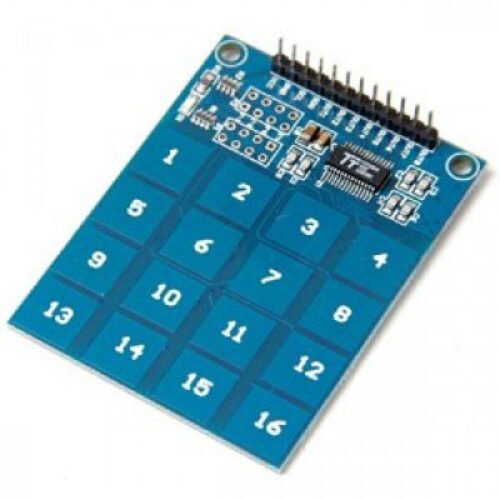 TTP229 – 16 Channel Capacitive Touch Sensor Module