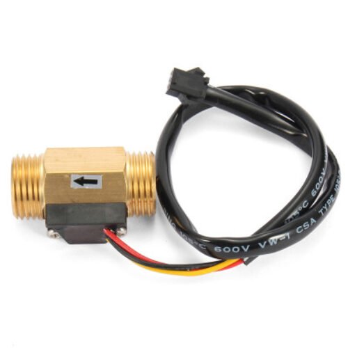 1/2 inch Brass Water Flow Sensor – SEN-HZ21WI